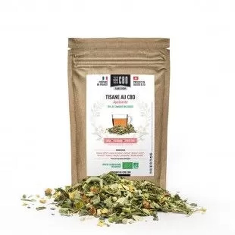 Tisane CBD BIO apaisante 100pour100 CBD - 100 % ou 100% 2
