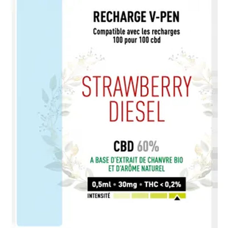Tisane CBD BIO vitalité 100pour100 CBD - 100 % ou 100%