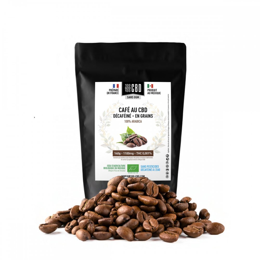 Café grain bio 100% arabica – Origine Mexique